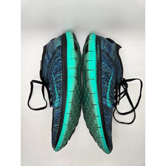 Nike Free 4.0 Flyknit Shoes Women's 8.5 Atomic Teal Running Athletic Sneakers - Picture 6 of 8